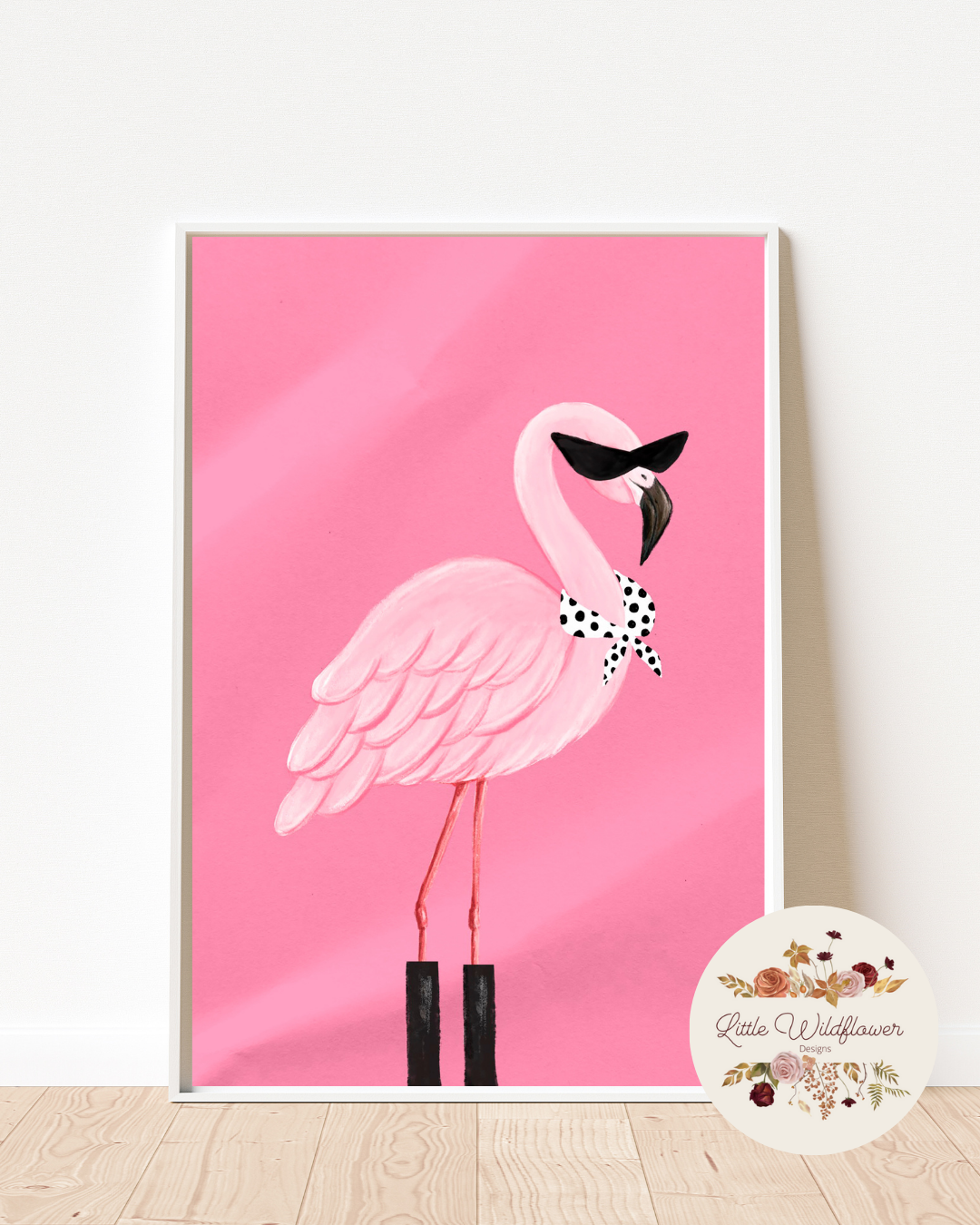 Flamingo Print