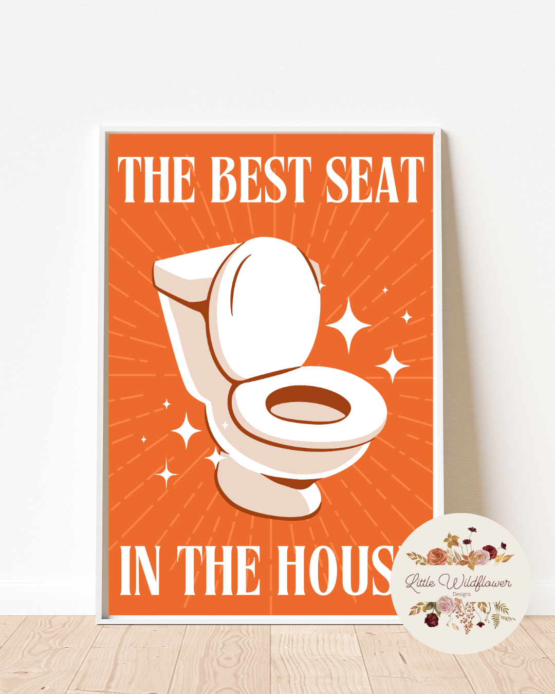 The Best Seat In The House Print