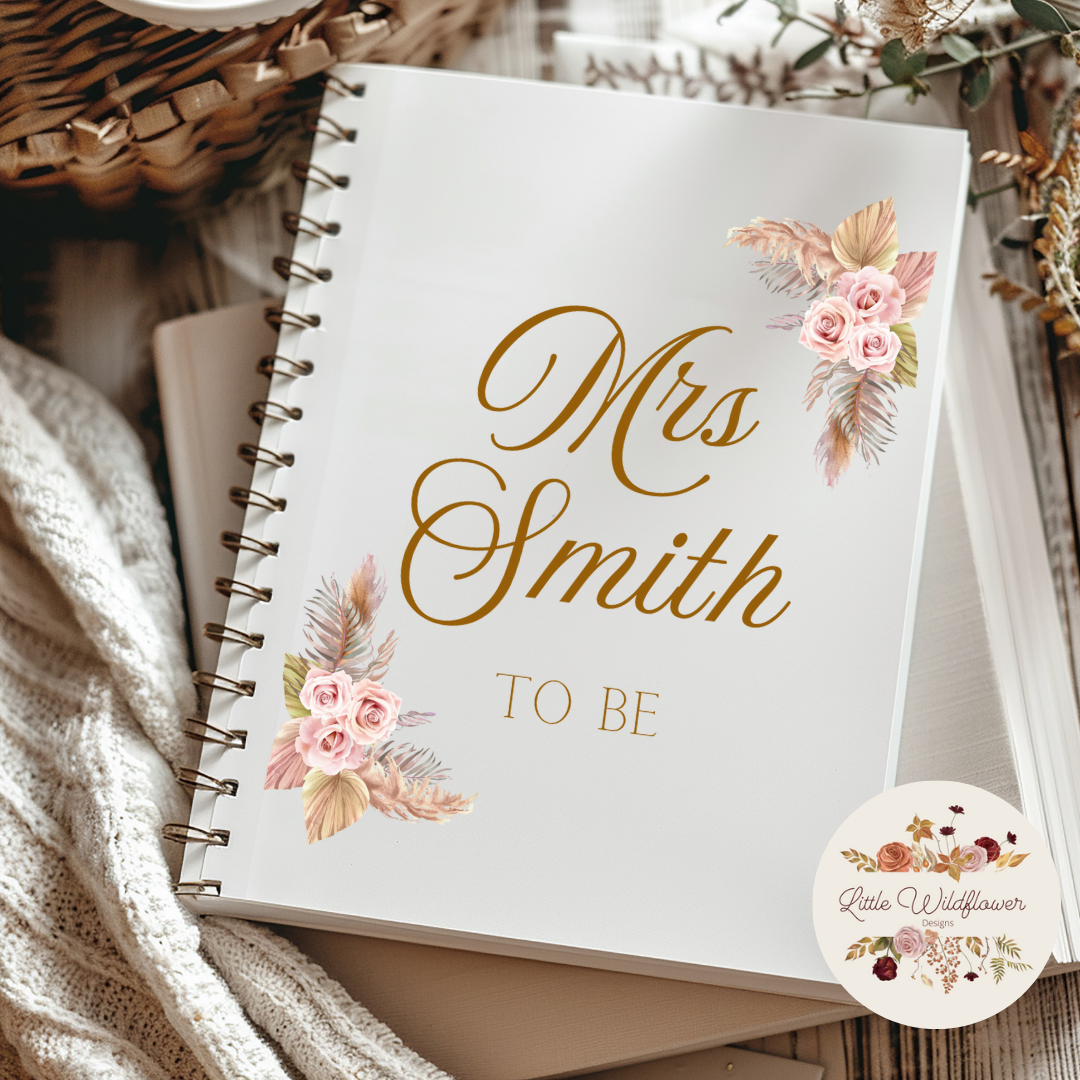 Mrs.. To Be Notebook