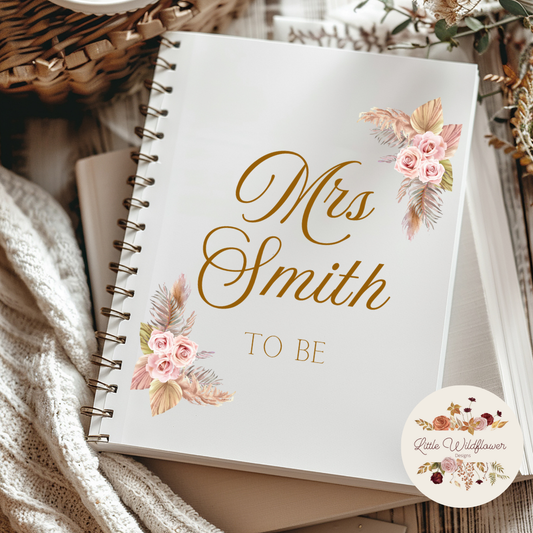 Mrs.. To Be Notebook